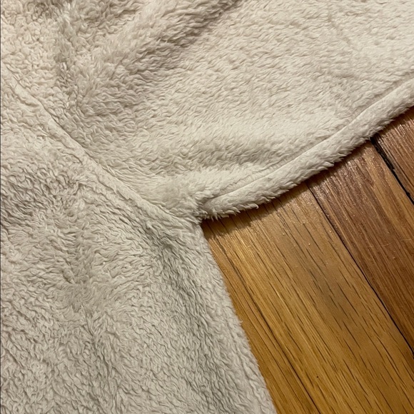 Marmot Cream Fleece Zip Up Sweatshirt Size S - Picture 10 of 14